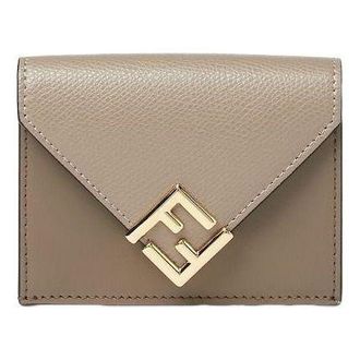 Fendi (WMNS) Fendi SS26 FF Diamonds Wallet Grey 8M0480ALV4F1N1G