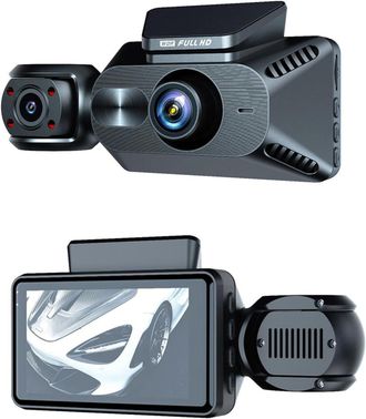 OEM C&aacute;mara, C&aacute;mara De Salpicadero De 3 Lentes, Dvr Para Coche, C&aacute;mara De Salpicadero 1080p Para Coches, C&aacute;mara De Marcha Atr&aacute;s Para Grabadora De V&iacute;deo Del
