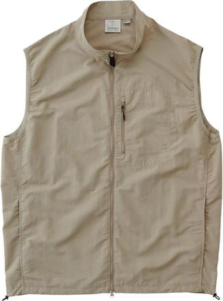 Gramicci Nylon Vest - Heren - Bodywarmers - Beige - M - Nylon - Jassen