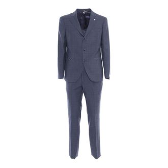 Luigi Bianchi Mantova Uomo, Abiti Uomo, Blu, S, new