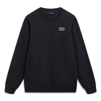 Li-Ning Counterflow Triple Logo Sweatshirt Black AWDT533-1