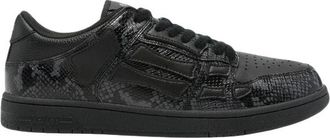 Amiri Skel Top Low - Heren - Sneakers - Zwart - 41 EU - Leer - Schoenen