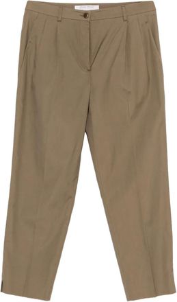 Miu Miu Pantaloni con pieghe anni 2000 - Verde