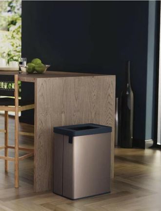 Curver Curver - Cubo De Basura Keter Verto Recycle Gris Perla