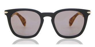 Rag & Bone RNB5021/S I46 Mens Sunglasses Black Size 50