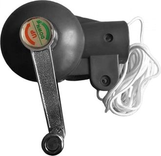 OEM Accessoire Parasol D&eacute;port&eacute; - Acier Peint Noir Antirouille - Pour Balcon Terrasse Jardin - 1 Pi&egrave;ce