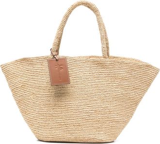 Maneb&igrave; New Panier tote bag - Neutrals