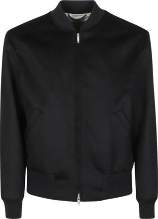 Lardini Jassen, Heren, Zwart, XL, Wol, Bomberjack