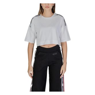 Moschino Dames, Tops, Wit, Maat: S Katoen