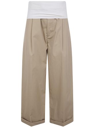 Darkpark Wendy Elastic Waist Wide Leg Trousers
