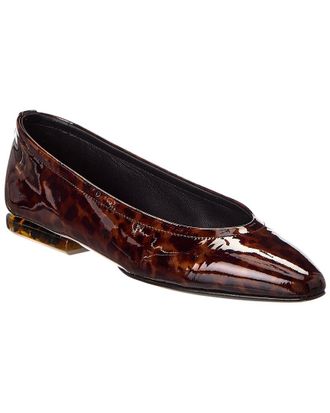 Loro Piana Primula Patent Ballerina Flat