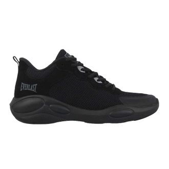 Everlast Heren Crossover Mesh Basketbal Trainers (Zwart/Kool)