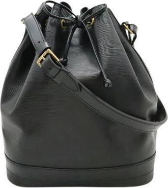 Louis Vuitton Pre-owned Bucket Bags, female, Black, Size: ONE SIZE Pre-owned Bucket Bag