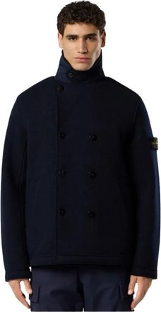 Stone Island Winterjassen - Heren - Winterjassen - Blauw - L - Jassen