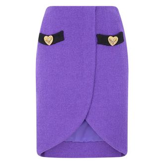 Moschino Donna, Gonne, Viola, S, new