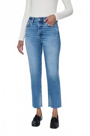 Pistola Denim Womens Charlie High Rise Straight Jean In Rhythm