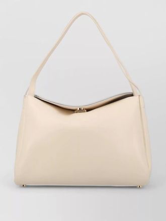 Themoir&egrave; shoulder bag structured shape top handle strap
