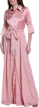 Rene Ruiz Brocade Shirt Gown