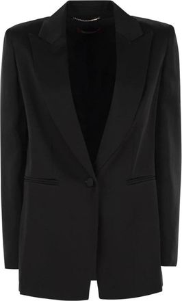 Max Mara Dames, Jassen, Zwart, Maat: 2XS Wol