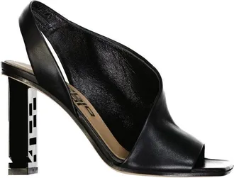 Sergio Rossi Black Calfskin Platform Womens Sandals