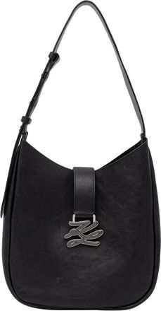 Karl Lagerfeld Dames, Tassen, Zwart, Maat: ONE Size Leer