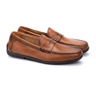 Pikolinos Mens Conil Loafers In Brandy
