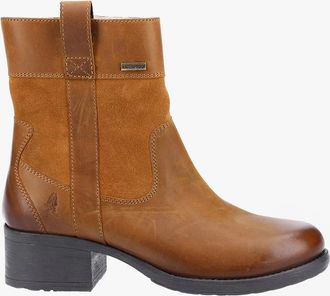 Hush Puppies Womens Hush Puppies SASKIA Womens Boots Tan - Brown - Size: 4