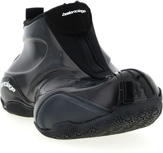 Balenciaga Mens Black Polyester Athletic Sneakers
