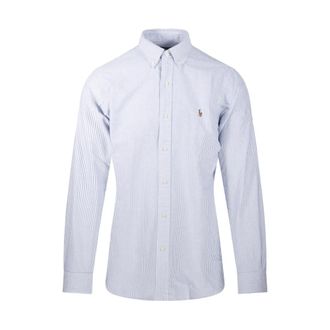 Ralph Lauren Heren, Overhemden, Blauw, Maat: XL