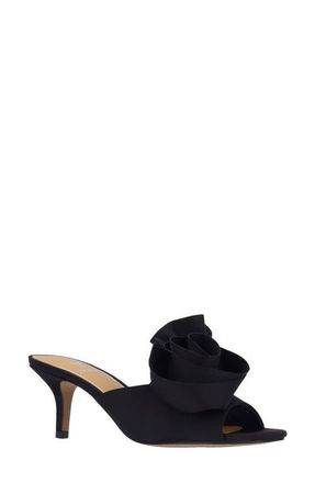 J. Rene&eacute; Briston Slide Sandal in Black at Nordstrom, Size 10.5