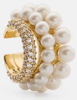 Kate Spade New York Girlie Pearlie Ear Cuff
