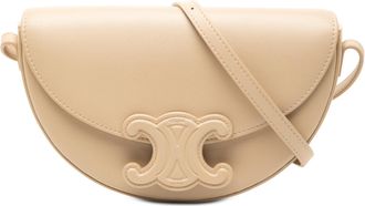 Celine Tweedehands Glad Kalfsleer Cuir Triomphe Besace Schoudertas