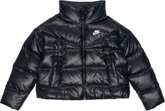 Nike (WMNS) Nike Solid Color Straight Long Sleeves With Down Feather Jacket Black DH4080-010