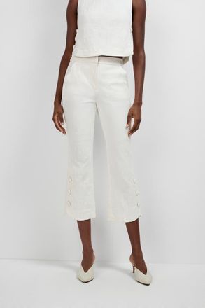 Trina Turk Tortona Pant in Whitewash at Nordstrom, Size 12