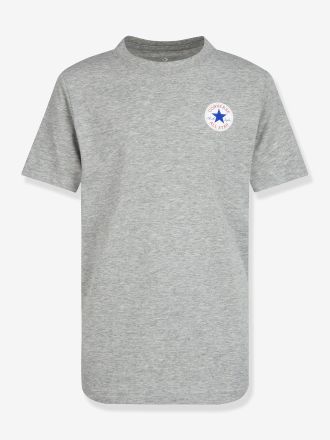 Converse T-Shirt mit Chuck Patch Logo Kinder CONVERSE grau