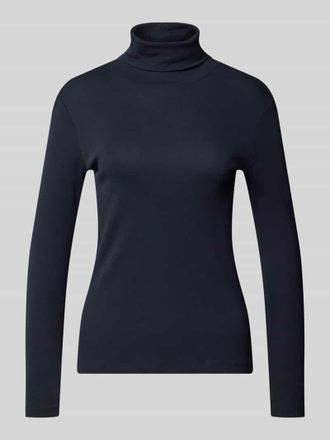 s.Oliver Red Label Longsleeve aus reiner Baumwolle in Marine, Größe 34