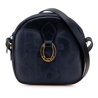 Dior Pre-owned Dior Oblique Trotter Coated Canvas Crossbody Ladies IJKZV2Z06T58A9MQ