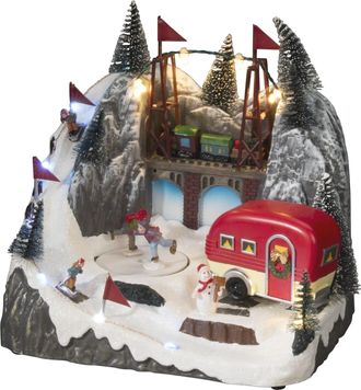 Konstsmide LED Dekofigur »Szenerie Landschaft Musik« Farbwechsler