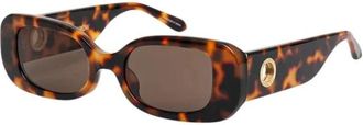 Linda Farrow Zonnebrillen - Dames - Zonnebrillen - Bruin - ONE Size - Accessoires