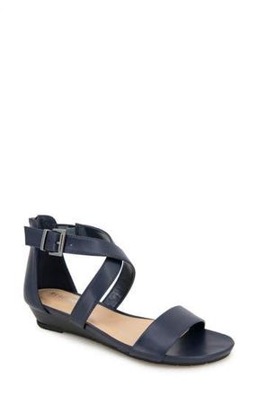 Kenneth Cole Reaction Great Cross Sandal in Navy at Nordstrom Rack, Size 6.5