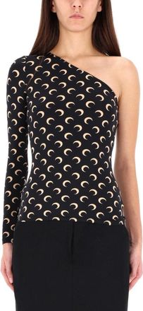 Marine Serre Asymmetrical Top Moon