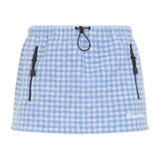 Miu Miu Rokken, Dames, Veelkleurig, M, Wol, Teddy Minirok