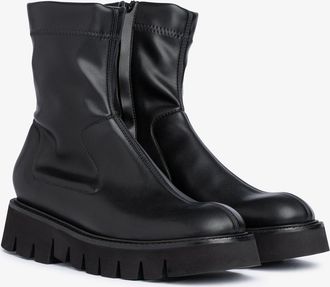 Pedro Garcia Black textile bootie | Selen| Autumm - Winter 26 |