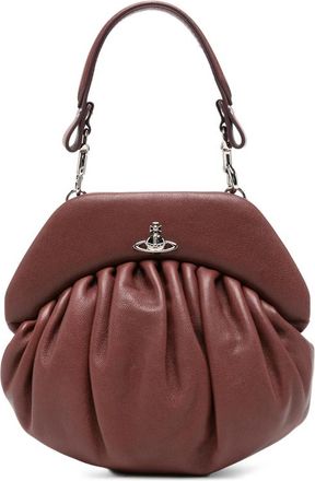 Vivienne Westwood Brooke Leather Clutch Bag