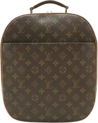 Louis Vuitton Pre-owned Backpacks, female, Brown, Size: ONE SIZE Pre-owned Monogram Canvas Handbag