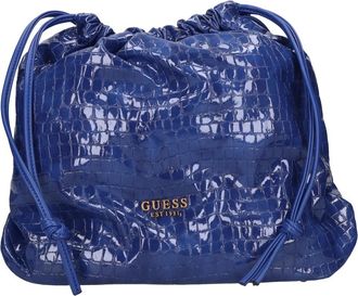 Guess Bucket Bag - Dames - Schoudertassen - Blauw - ONE Size - Leer - Tassen