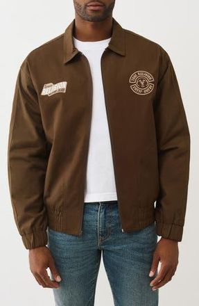True Religion Cotton Workwear Jacket in Major Brown at Nordstrom Rack, Size Xx-Large