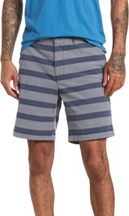 Original Penguin Stripe 8 Chino Shorts in Dark Sapphire at Nordstrom Rack, Size 30