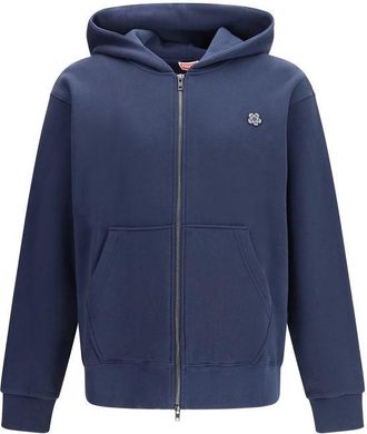 Kenzo Blue Cotton Mens Sweatshirt