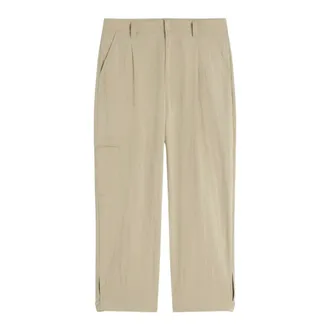 Maison Kitsun&eacute; Heren, Broeken, Beige, Maat: W42